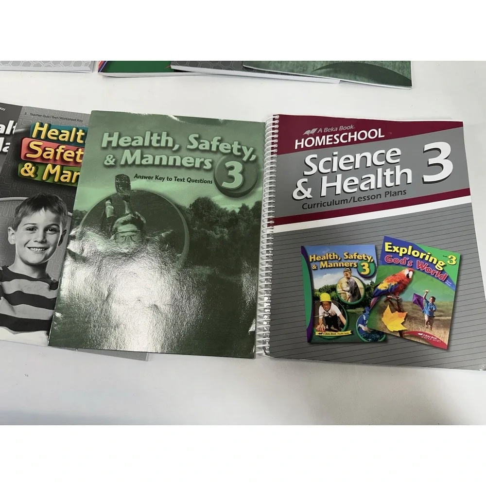 Abeka Grade 3 Science Health Near Complete 11 books Student and Teacher